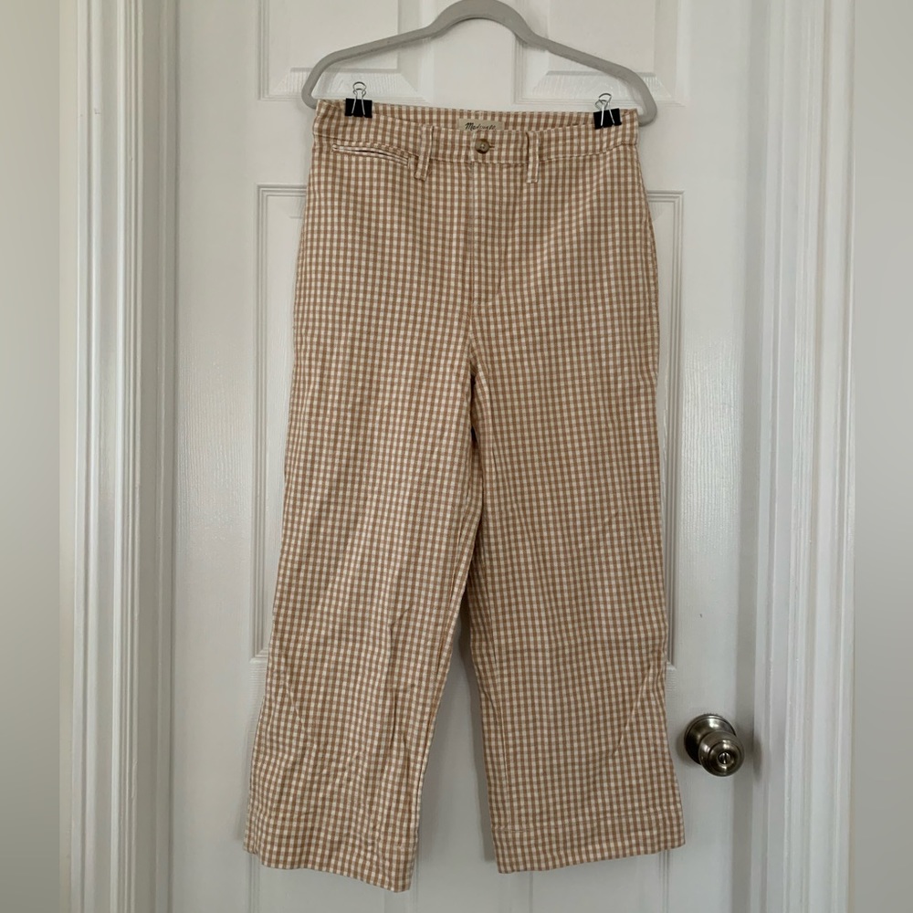 Slim Emmett Wide-Leg Crop pants
